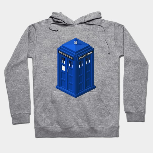 ANALOG TARDIS Hoodie by nofixedaddress